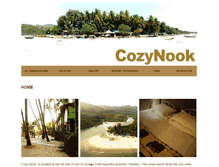 Tablet Screenshot of cozynookgoa.com